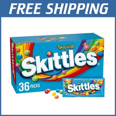 Tropical Flavor Chewy Candy Pack - 2.17 oz, 36 Pack