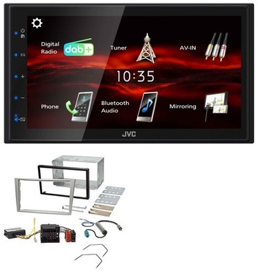 JVC USB Bluetooth CAN-Bus DAB 2DIN Autoradio für Opel Zafira Corsa Astra ab 2004