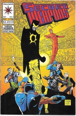 Secret Weapons Comic Book #1 Valiant 1993 NEW UNREAD VERY FINE+