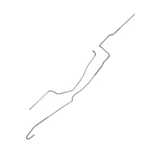 INLINE TUBE 75-77 CAMARO MAIN FUEL LINE ,  GAS TANK TO FUEL PUMP LINE 3/8"  OEM