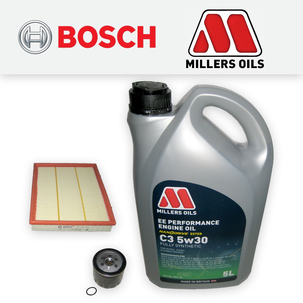 SERVICE KIT for VAUXHALL ASTRA H MK5 1.6 16V Z16XEP OIL AIR FILTERS +5L 5w30 OIL