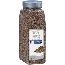 Mccormick Culinary Coarse Grind Black Pepper 16oz Sharp Flavor for Grill