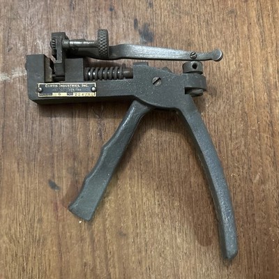 Curtis Industries Key Cutting Tool Model G Vintage