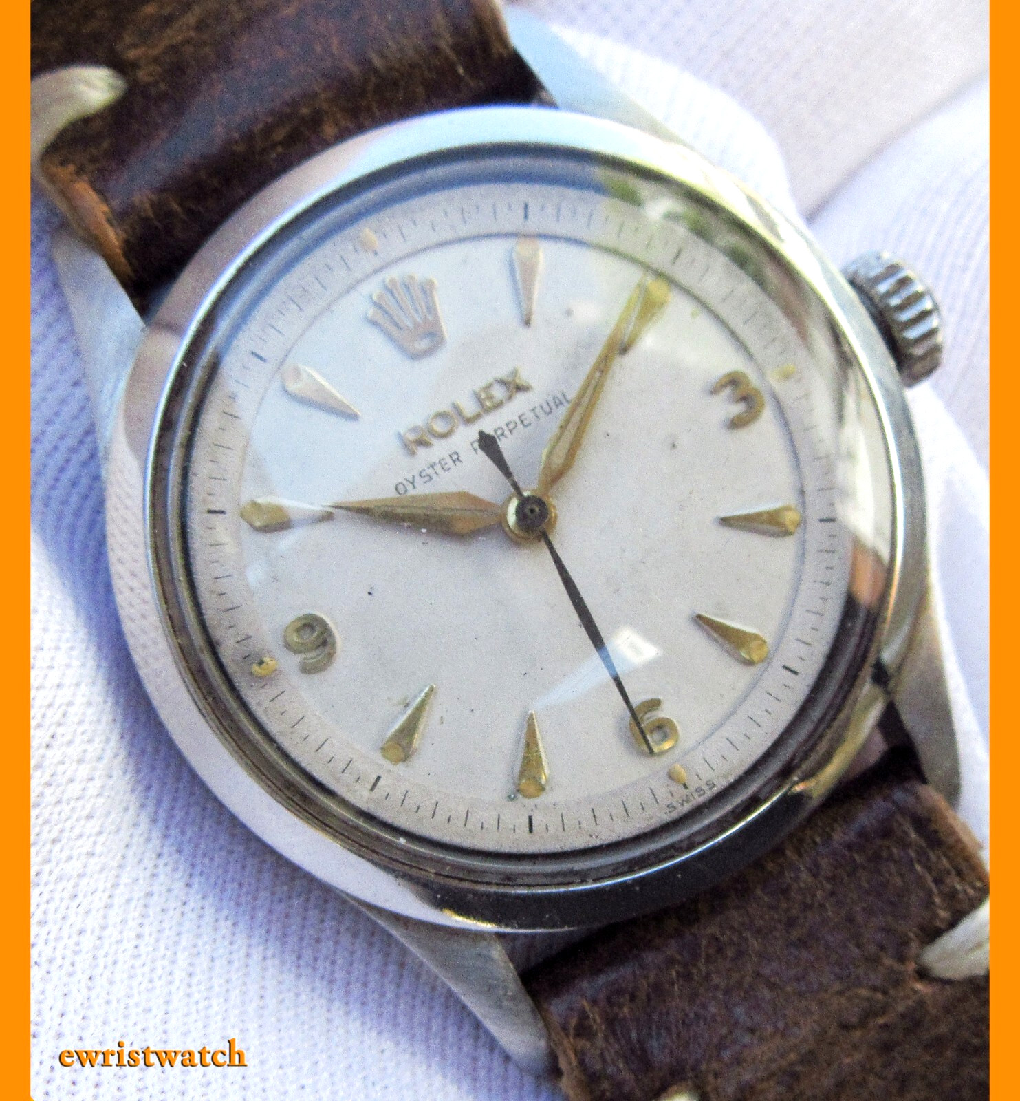 50's Rolex Oyster Perpetual Semi Bubbleback