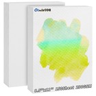 150 Sheets 8.5x11 inch Cotton Watercolor Paper Bulk 230GSM for Painting