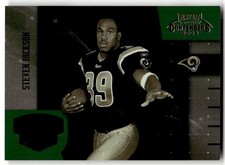 2004 Playoff Contenders Steven Jackson ROY Contenders Green #/2000 #ROY-10