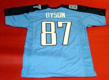 NWT Men's Custom Sewn Stitched #87 Dyson Blue Jersey XS - 5XL