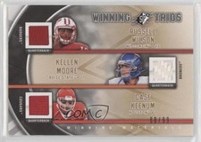 2012 SPx Winning Trios 88/99 Russell Wilson Kellen Moore Case Keenum #WM3-5 b6s