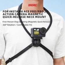 For Insta360 Ace Pro / Pro 2 Action Camera Magnetic Neck Mount Lanyard Bracket