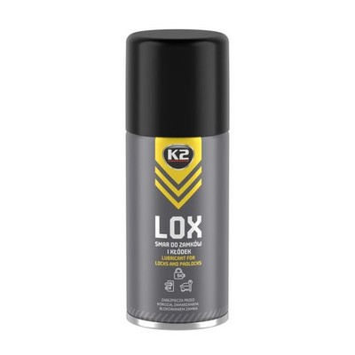 Autoschloss Schmierfett Spray Tür, Tor, Vorhängeschlösser, Scharniere K2 LOX - 1