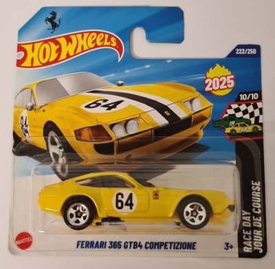 Hot Wheels Ferrari 365 GTB4 Competizione 222/250-2025 JBC19 HW Race Day 2025
