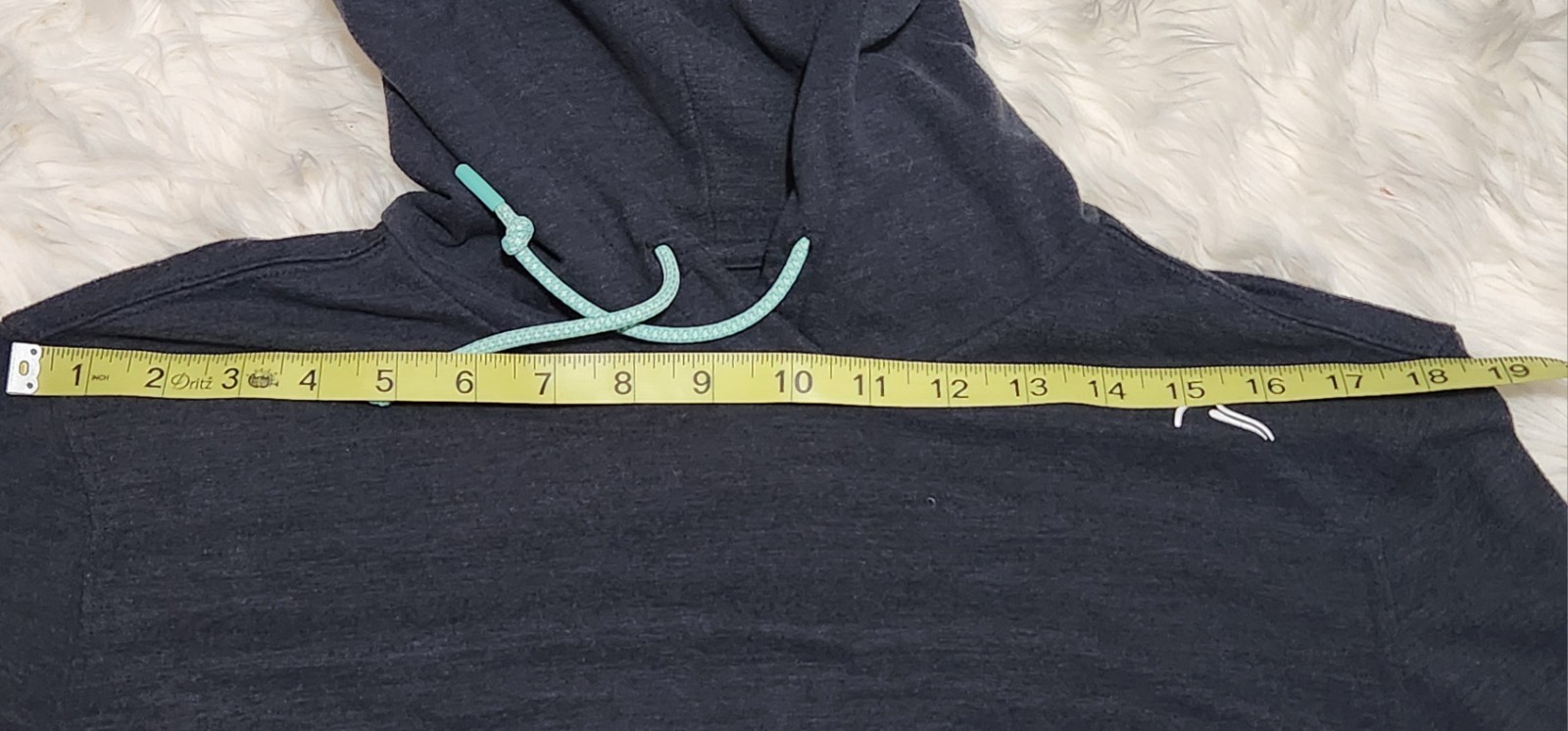 Rhoback Men's Performance Blue Drawstring Hoodie … - image 4