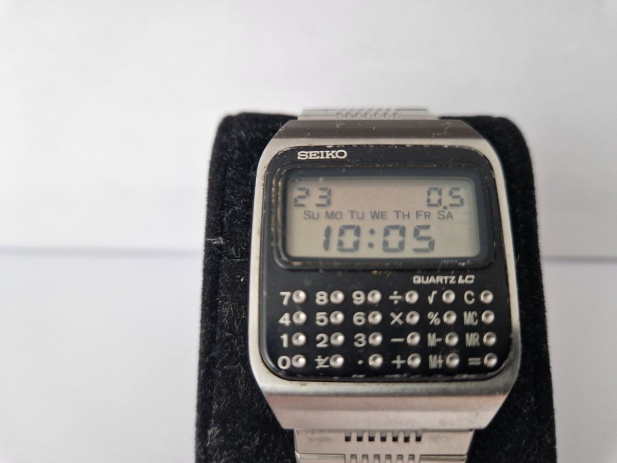 SEIKO Quartz LC -C153-5007 Calculator -Digital -Rectangular