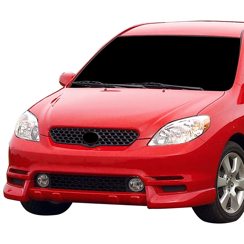 Para 03-04 Toyota Matrix con Soporte Estilo OE Rejilla Delantera Negra con Emblema Provisión Foto 4 de 4