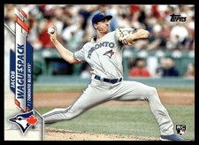 2020 Topps Jacob Waguespack Rookie Toronto Blue Jays #169