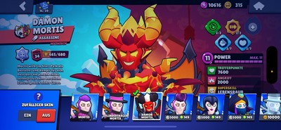 Verkaufe brawlstars ACC Gegen 10  X Box Guthaben Karte