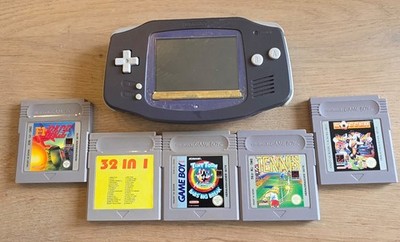 Gameboy Advance GBA Mit Spielen Gebrauchter Zustand  Kein Ton 