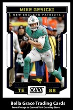 2023 Panini Score Mike Gesicki #276 New England Patriots NFL Football