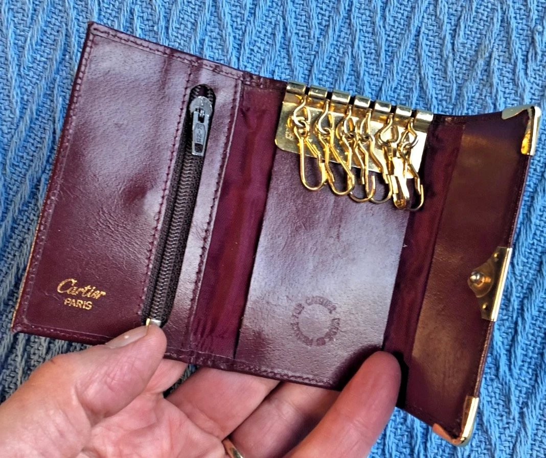 Cartier Leather Key Chains, Rings & Cases for Men | eBay