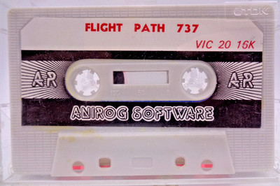 COMMODORE 64/128 & VC-20/VIC-20 -- FLIGHT PATH 737 (ANIROG)
