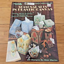 Seasonal Sets in Plastic Canvas - Leisure Arts Leaflet 1563 - 24 Designs