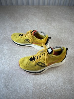 Saucony Turnschuhe Größe 7 Endorphin Speed 2 neongelb Damen-Laufschuhe