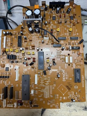 Denon DCM-444 main board Dual Burr Brown DAC chips PCM56P-L