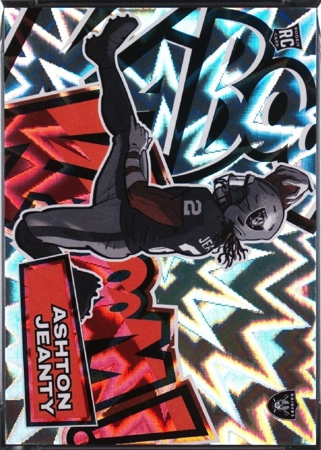 シュート! 1〜33 2025 Panini Absolute - Kaboom! Horizontal Ashton Jeanty #33 (RC
