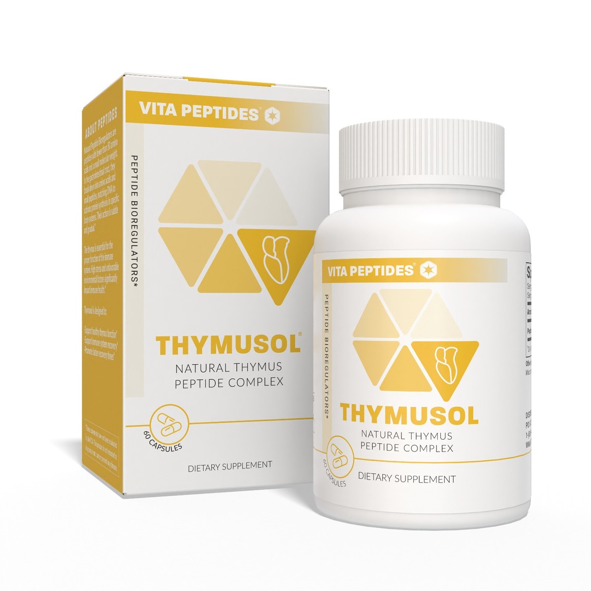 Thymusol – Thymus Peptide Bioregulator 30 & 60 Capsules - Free 