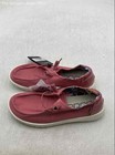 Hey Dude Womens Wendy Rosette Pink Round-Toe Low-Top Loafer Shoes Size 7 — photo 4