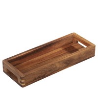 Tablett Zassenhaus Bht 12X4.50X32 Cm Braun