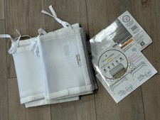 BreathableBaby Breathable Mesh Crib Liner Classic Collection White - New  