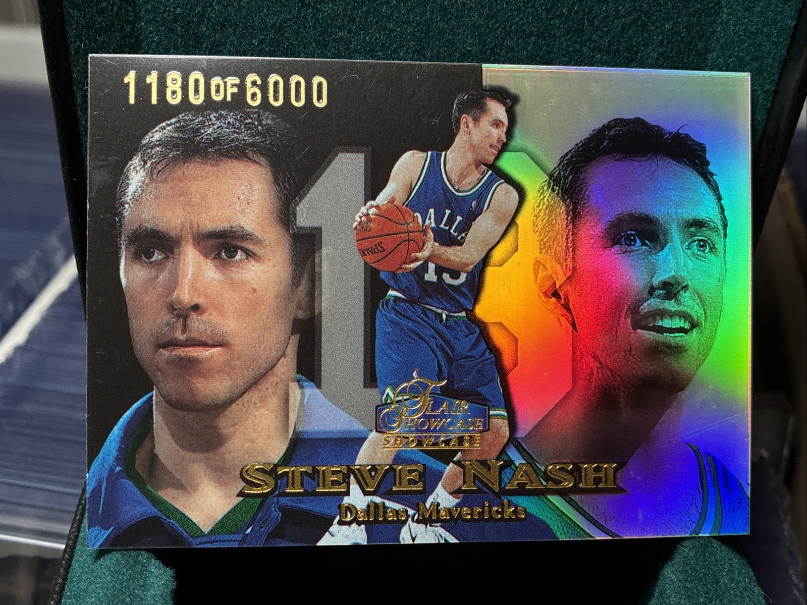 1998-99 Flair Showcase - Steve Nash #84 Row 1 /6000 HOF