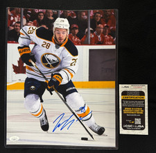 Zemgus Girgensions Signed Buffalo Sabres 11x14 Photo #1 JSA COA