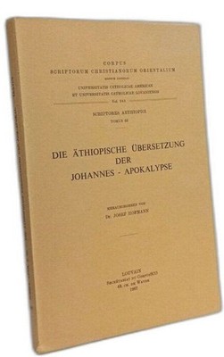 Die äthiopische Übersetzung der Johannes Apokalypse - Corpus scriptorum