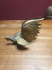 Antik Messing Hahn alt / Vintage Ca 750 Gramm 