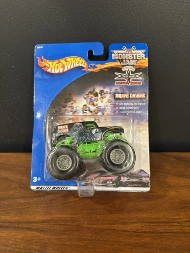 Hot Wheels GRAVE DIGGER Monster Jam Monster Trucks Vintage 2000