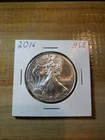 2016 1 Oz Silver American Eagle BU