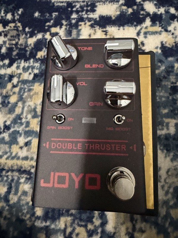 JOYO R-28 Double Thruster High Gain Bass Overdrive Pedal Mid/High Frequency