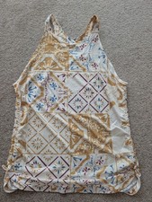 prAna Women s Sz M Boho Tile Print Tank Top R...