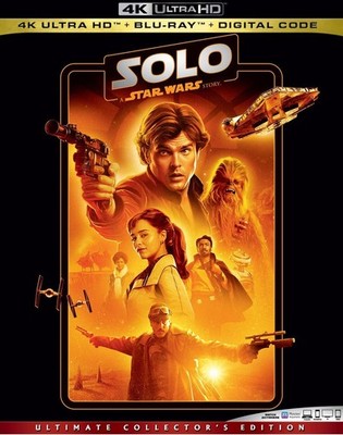 Solo: A Star Wars Story (4K / Blu-ray + Digital) New