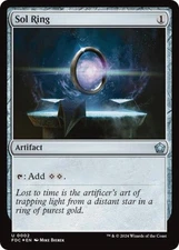 ~ Sol Ring ~ NM Foil ~ Commander: Foundations ~ MTG ~