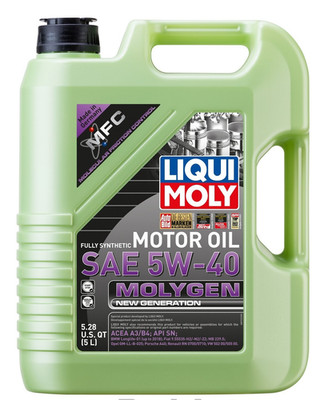 LIQUI MOLY 20232 Molygen New Generation 5W-40; 5 Liter -- BIG SALE