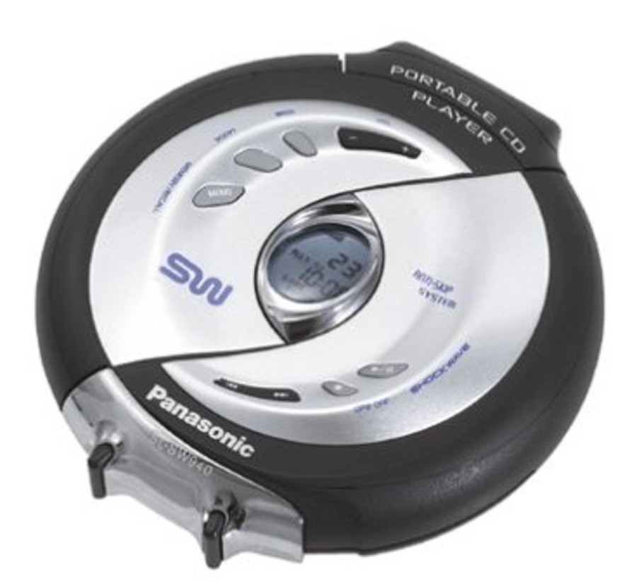 Panasonic ShockWave Water Resistant Portable CD Player - Silver