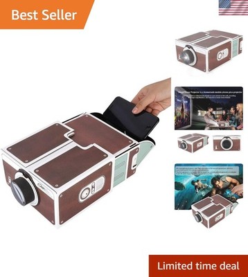 Compact Home Entertainment Mini Projector - Perfect for Parties and Relaxation