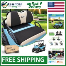 Universal Golf Cart Seat Covers for Yamaha G29  Stylish Black  Beige Comfort