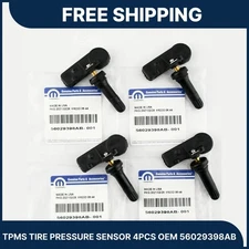 TPMS Tire Pressure Sensor 4PCS OEM 56029398AB | Dodge Chrysler Jeep RAM USA