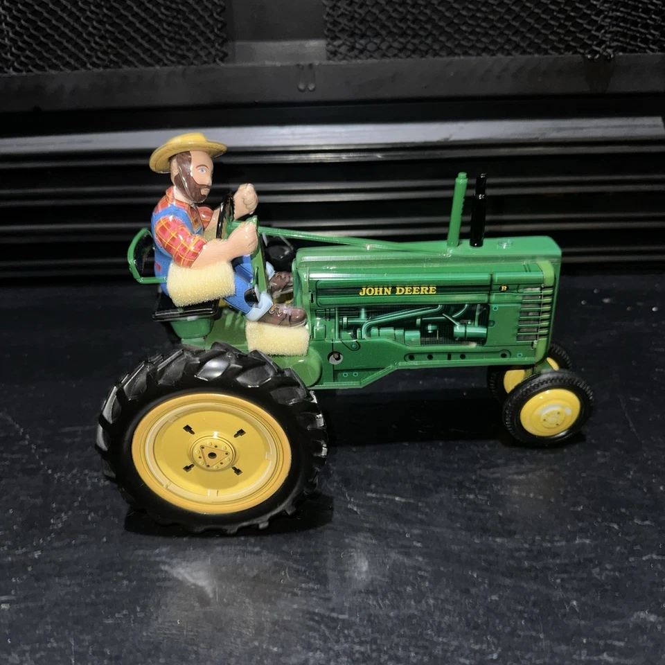 John Deere MODELO "B" TRACTOR Franklin Como Nuevo CLÁSICO ESTAÑO COLECCIONABLES Cuerda 2000 Foto 2 de 4