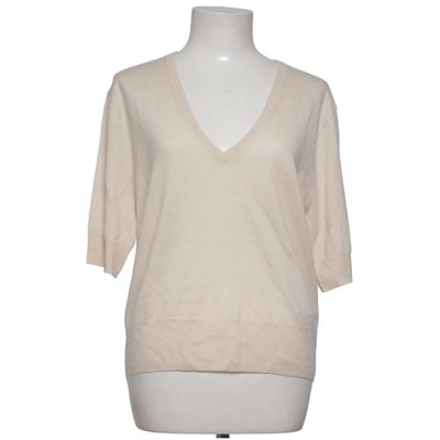Soft Goat, Strickpullover, Größe: L, Beige, Kaschmir, Einfarbig, Feinstrick #HC7
