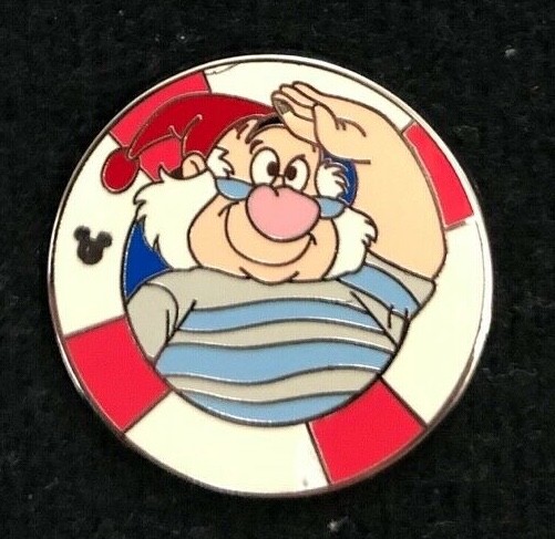 DLR 2014 Hidden Mickey Villainous Sidekicks Peter Pan Smee Disney Pin 102299